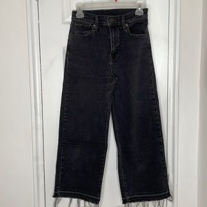 Levi’s Wide Leg Black Denim